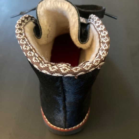 ROYAL CANADIAN - Kwantlen Waterproof Genuine Horse Hair Snow Bootie (Women 7) - - Picture 9 of 11